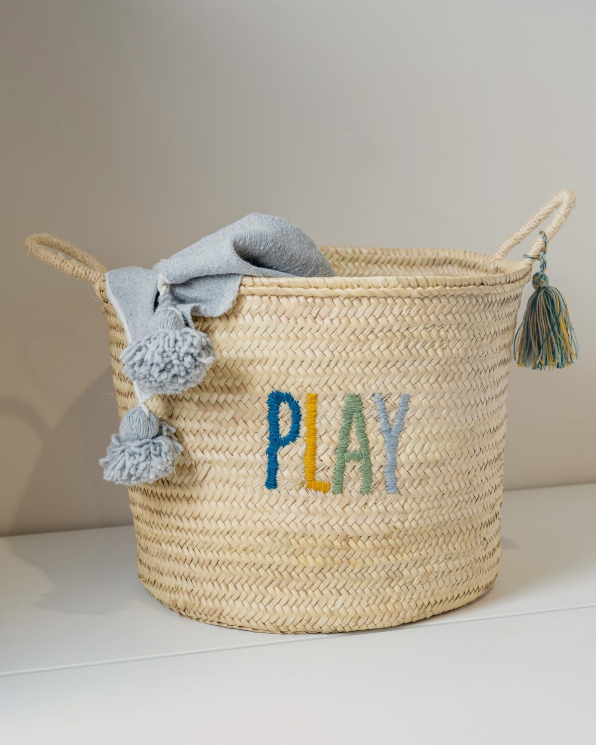 ⁦סלסלת אחסון לילדים - PLAY JEANS⁩ – תמונה ⁦3⁩