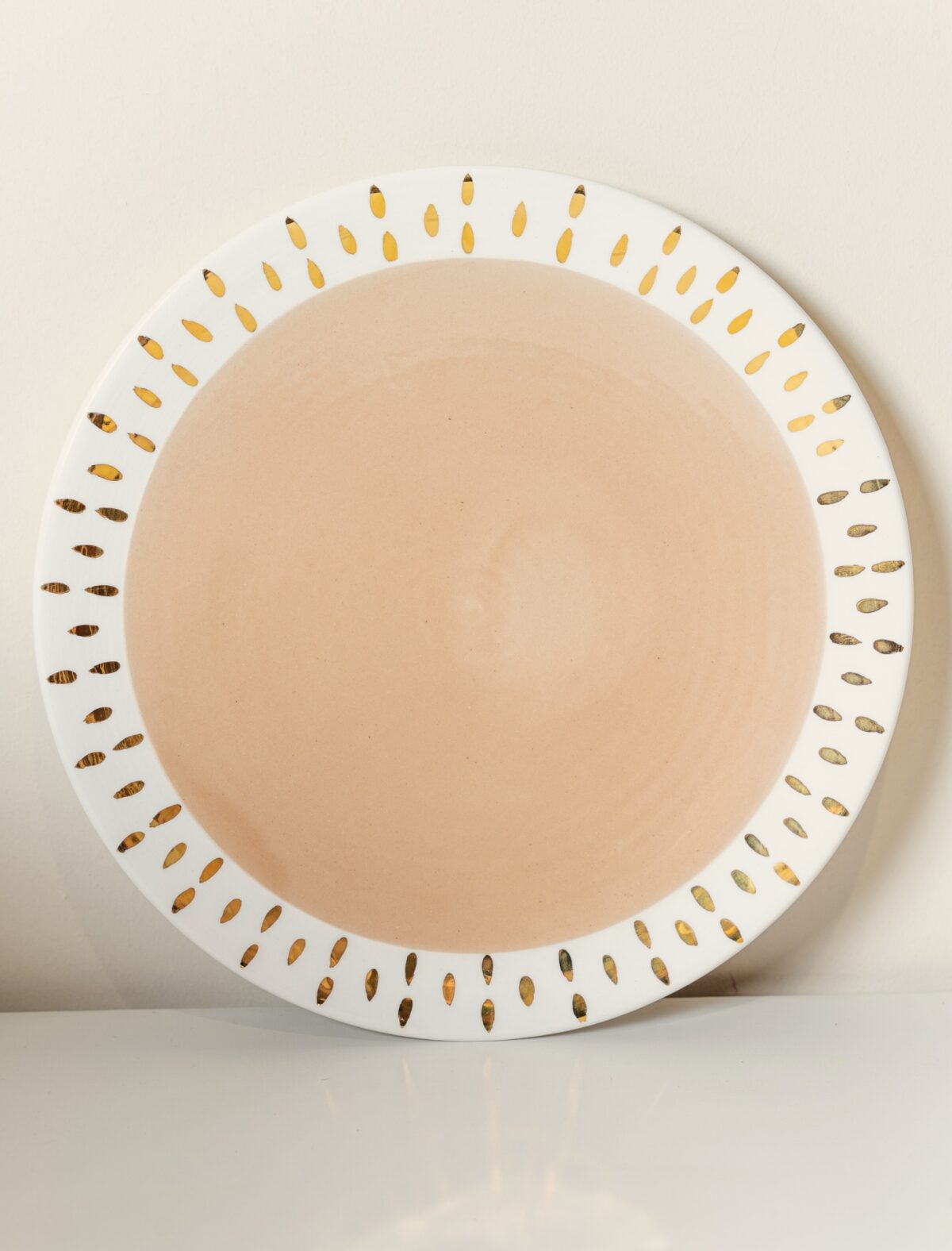 MOROCCAN PLATE - NUDE - Image 5
