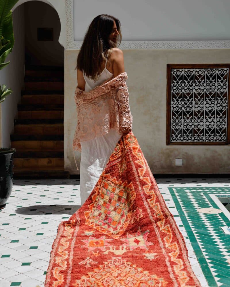 VINTAGE MOROCCAN  RUG - KADO 180 x 80 cm